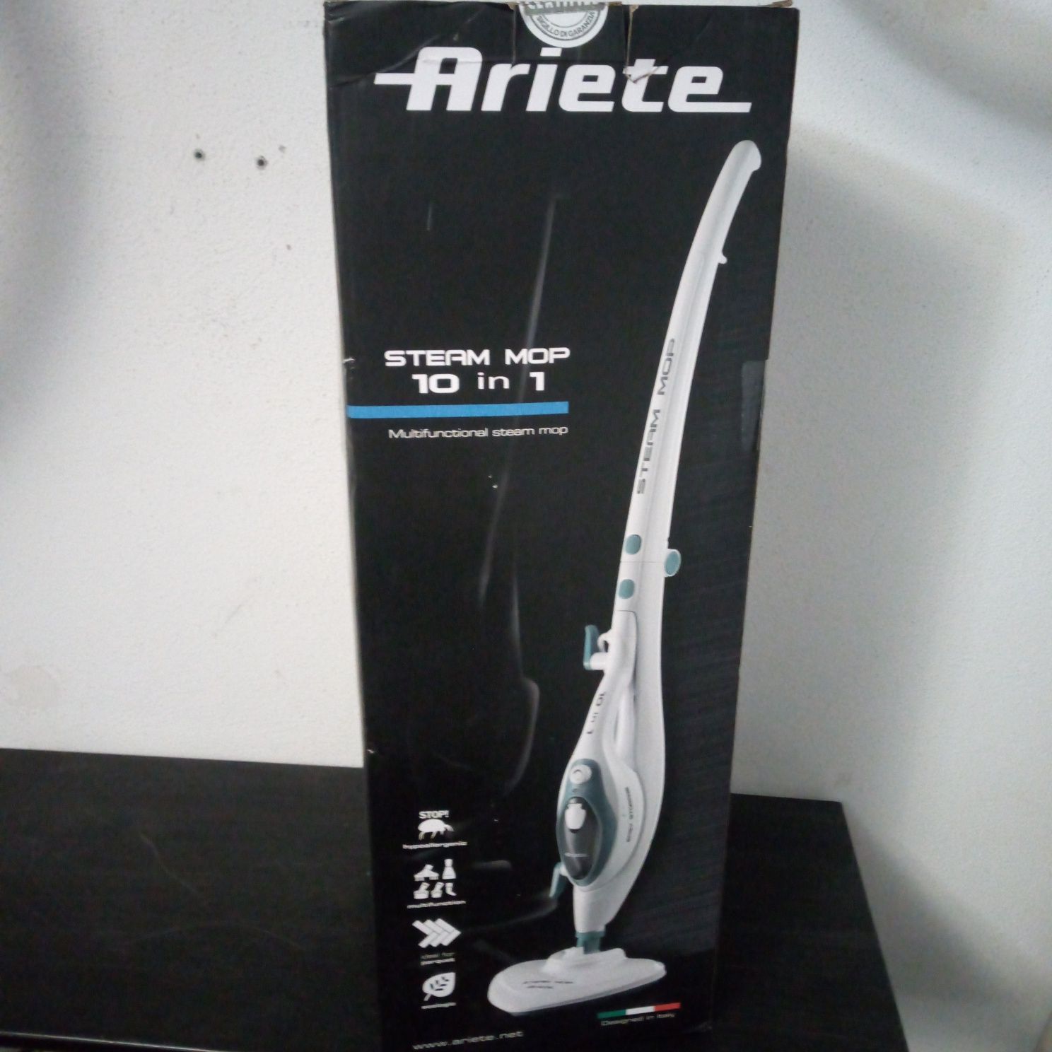 Aríete Steam Mop 10 em 1 (para reparar)