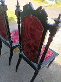 2 stare krzesla antyk