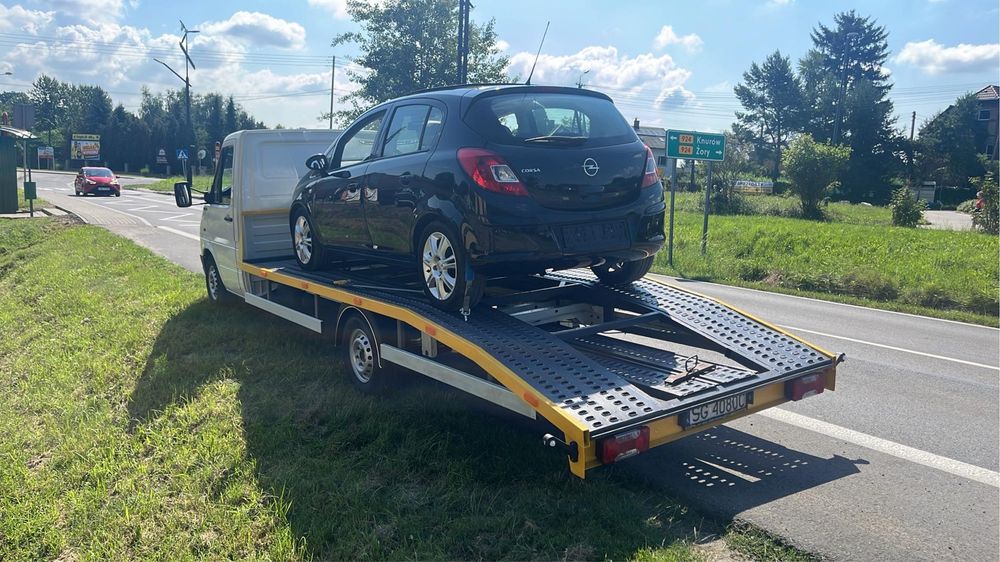 Wynajem autolaweta VW LT 35 bez limitu kilometrów POMOC DROGOWA 24/7