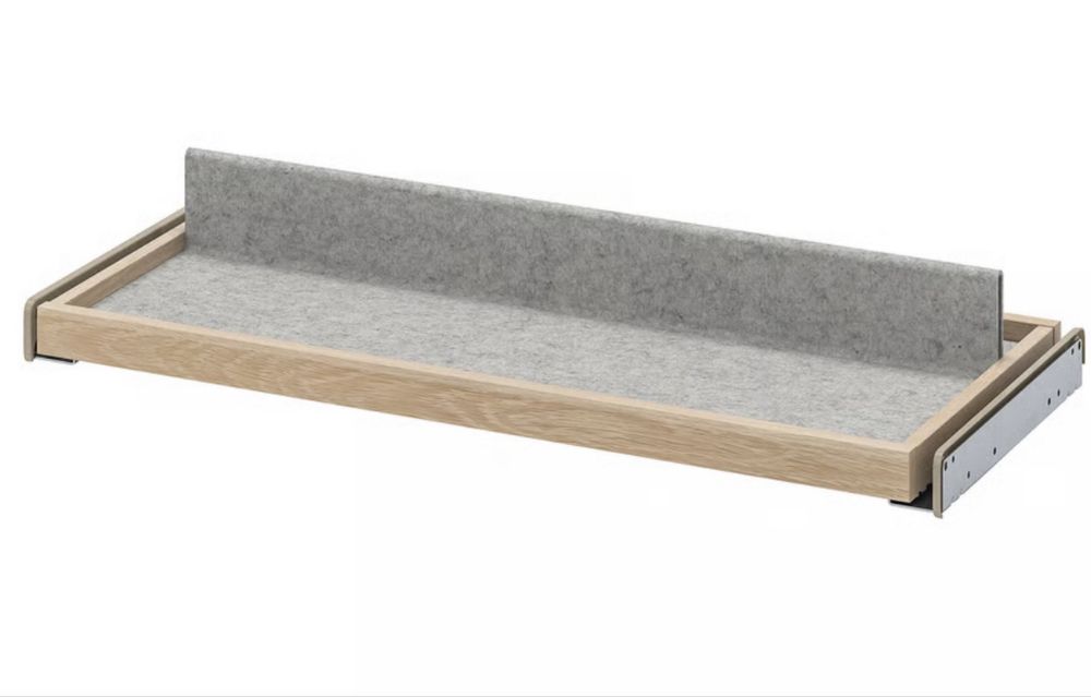 Ikea Komplement taca na buty z wkładem