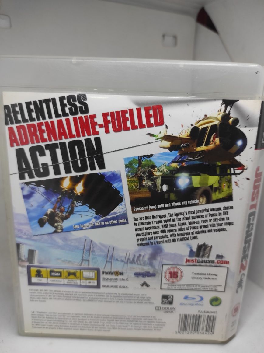 PS3 * Just Cause 3 ps3 * Przygodowa gra akcji na ps3 gry wysyłka olx