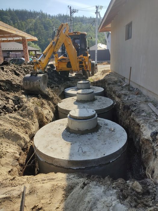 Каналізацї,септики,вигрібна яма під ключ