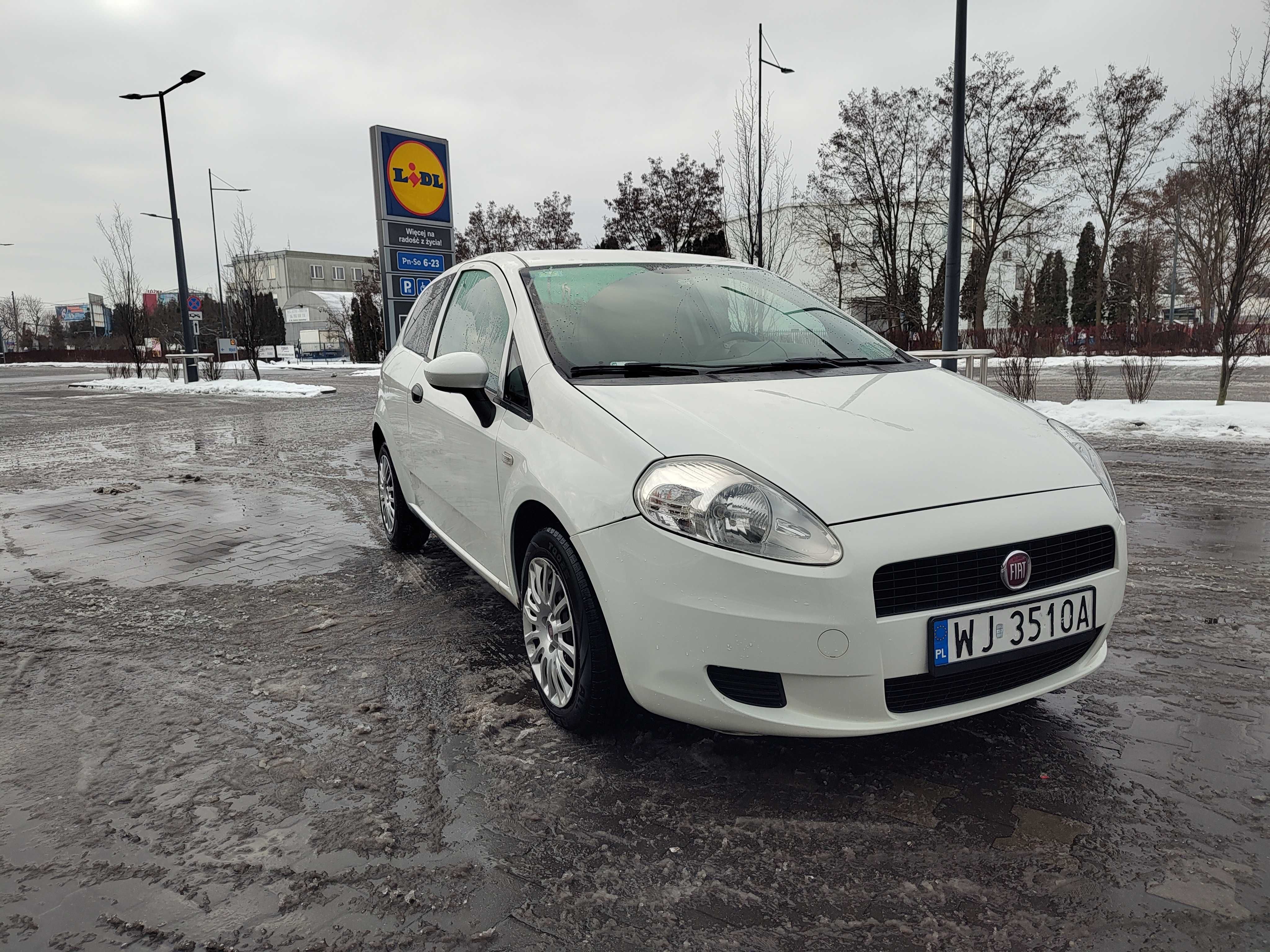 Fiat Punto VAN ciężarowy VAT 1 FV 23% DOINWESTOWANY z kratką dostawczy