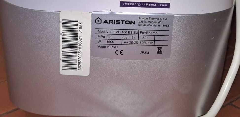 Termo-acumulador ARISTON VELIS EVO 100