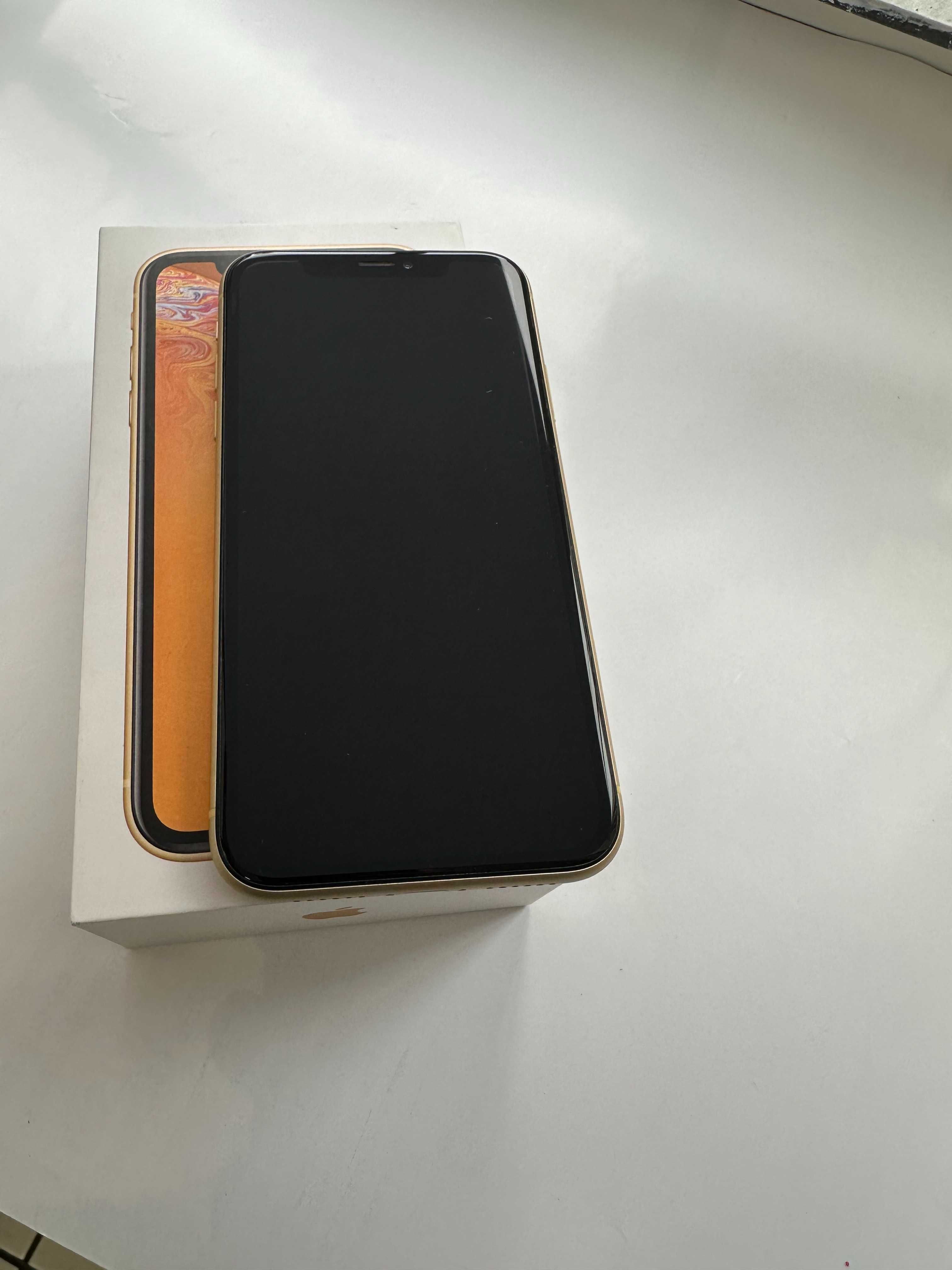 iPhone XR, Yellow, 64 GB, gwarancja