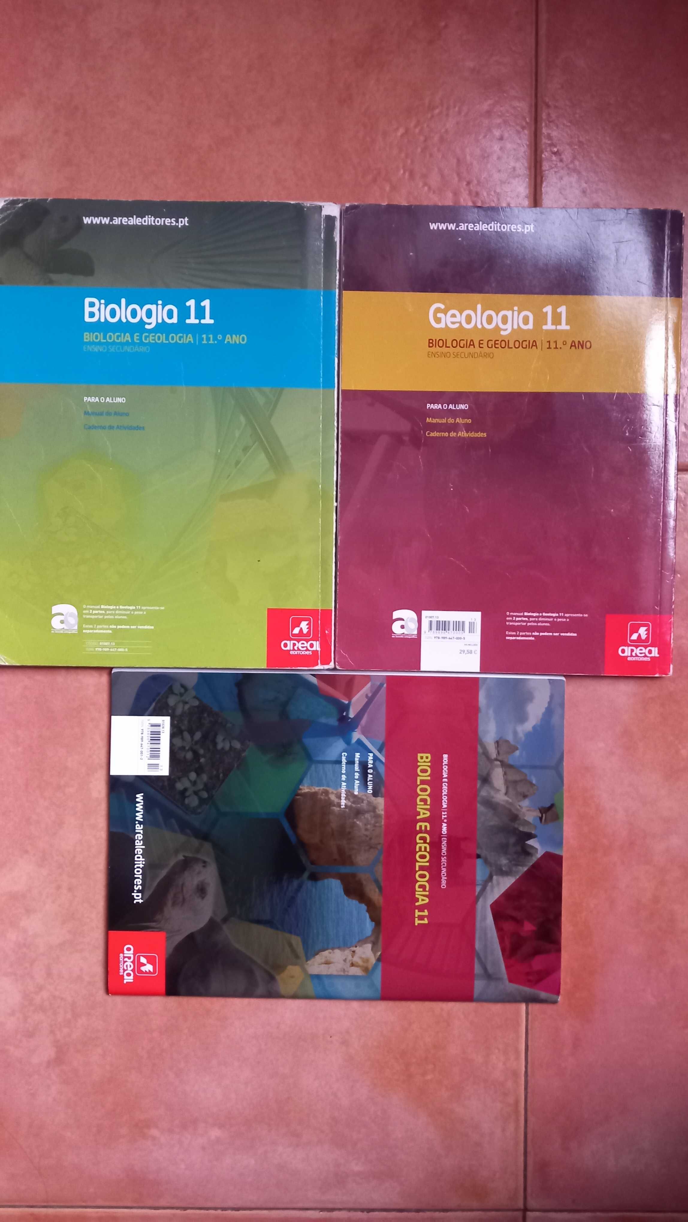 Manuais de biologia e geologia 11° ano