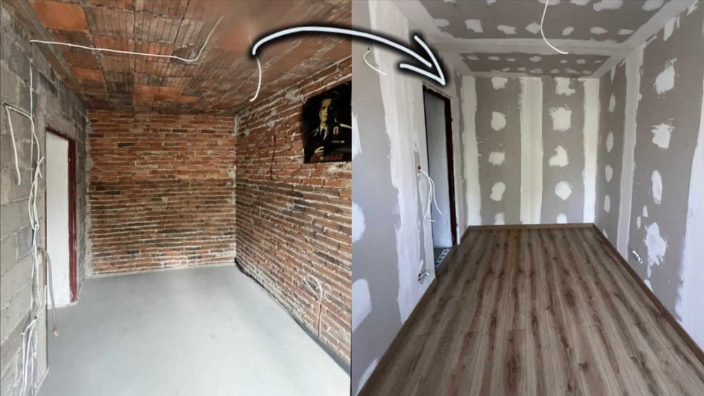 Wykończenia wnętrz (gładzie, malowanie, panele, sufity)