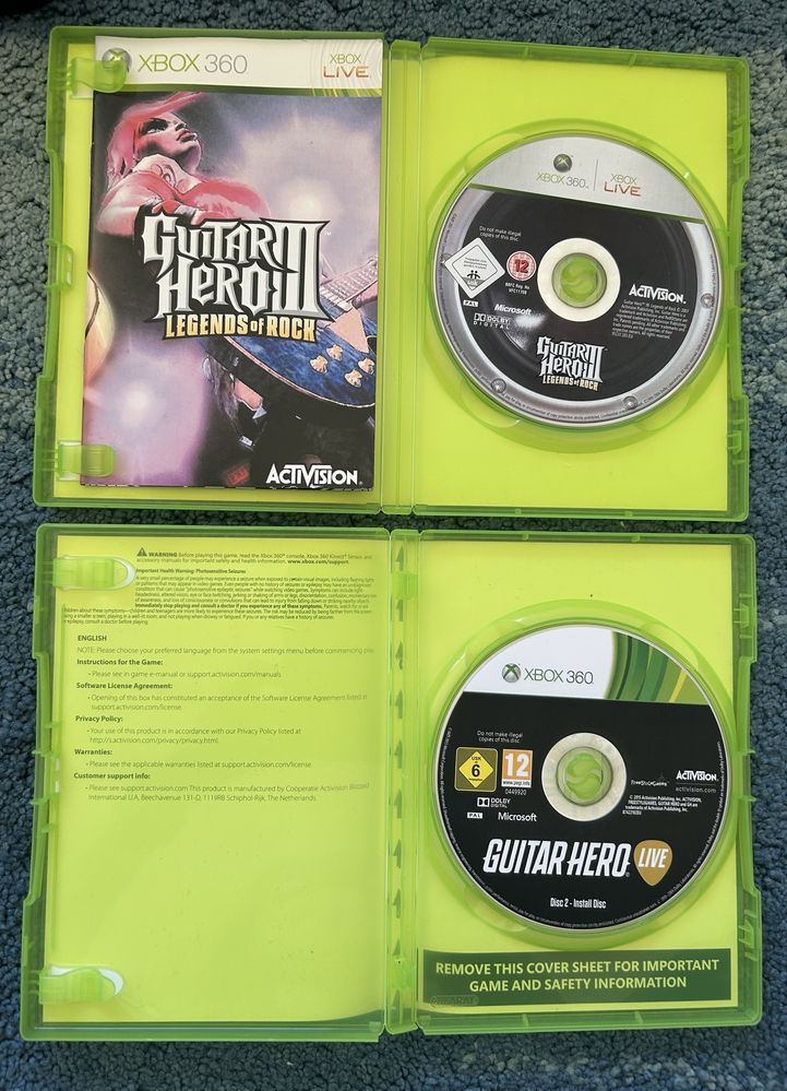 Guitar Hero XBox