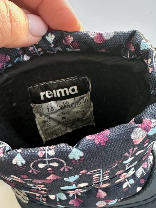 Reima чобітки 23 розмір
