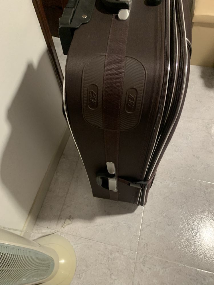 Mala de viagem castanho