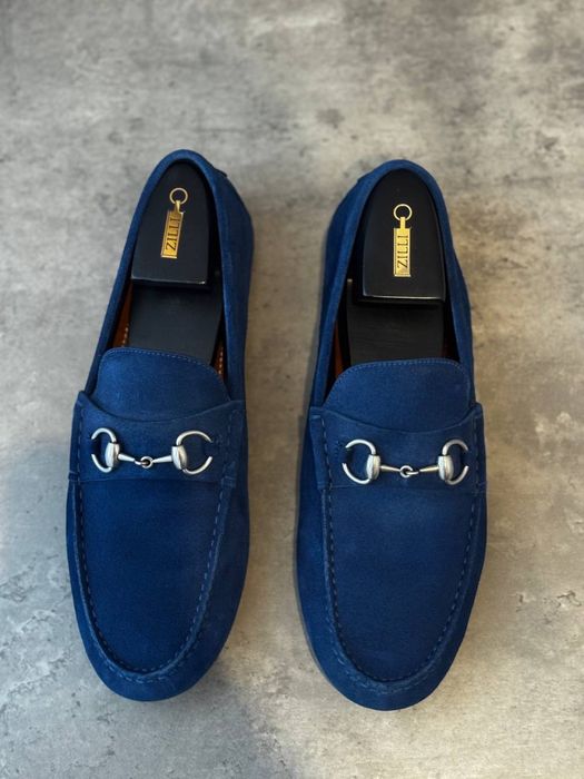 Замшевые мокасины Gucci ОРИГИНАЛ