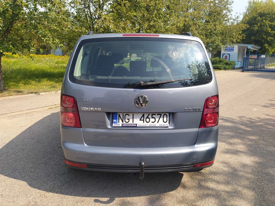 Volkswagen Touran 2007 sprowadzony z Niemiec zare. w PL  FV  7-OSOBOWY