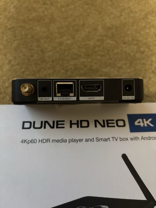 Медіаплєєр DUNE hd neo 4K