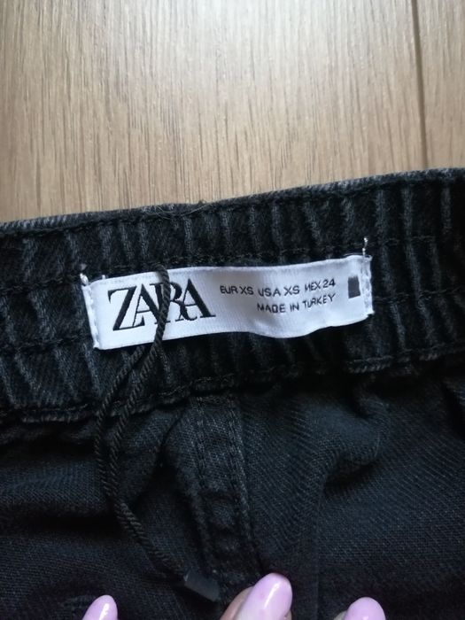 Damskie jeansy cargo Zara XS