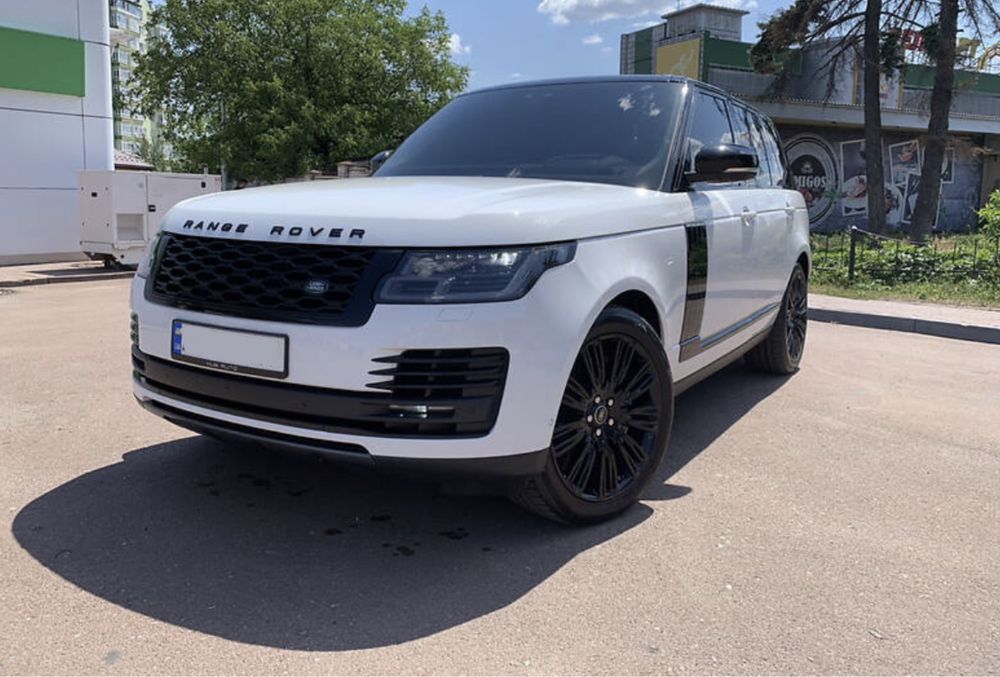 Обвес L405 рестайлинг Range Rover Vogue фары бампер SVA SVO