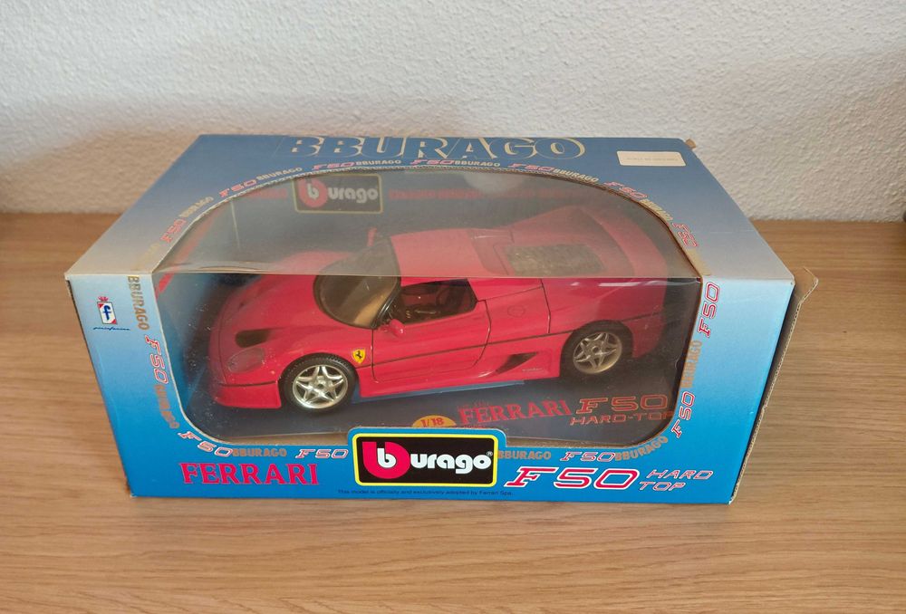 Miniatura 1.18 Ferrari F50 Burago