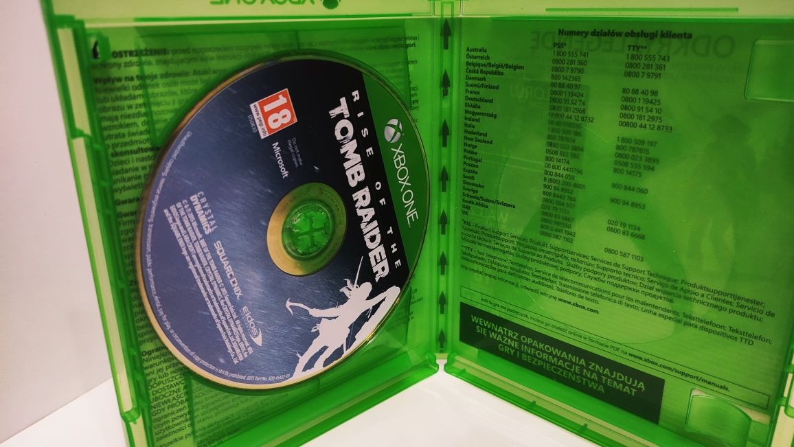 Tomb Raider rise of the Xbox One PL