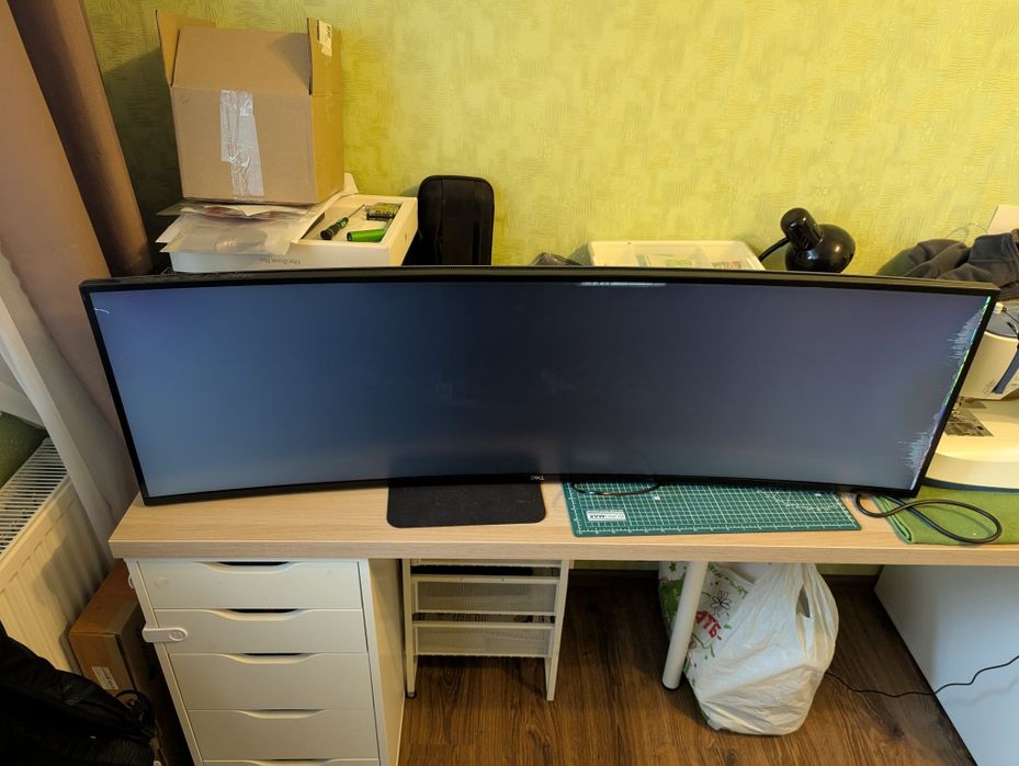 Dell u4919 розбита матриця