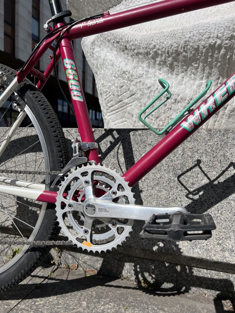 Retro mtb wheeler po pelnym serwisie