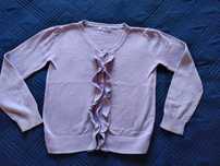 Sweter  rozm 122/128, sweterek rozpinany 122/128