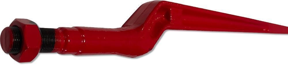 8x Ząb Ładowacza Wygięty 880 mm CHWYTAKA KROKODYLA TURA WIDŁY [7451]