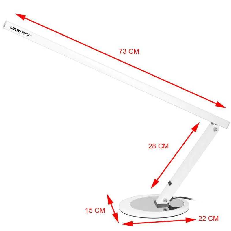 Lampa na biurko Slim 20W biała Activeshop