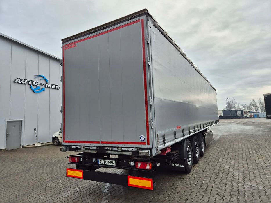 Kögel SN24  Coil mulda Kosz na palety Podnoszona oś