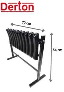 DERTON - Ławka cmentarna 72cm -  Ławka składana - Przykręcana