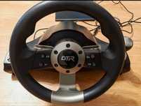 Volante Indeca Jinshu GTR com Pedais (PlayStation, Xbox, Pc e Switch)