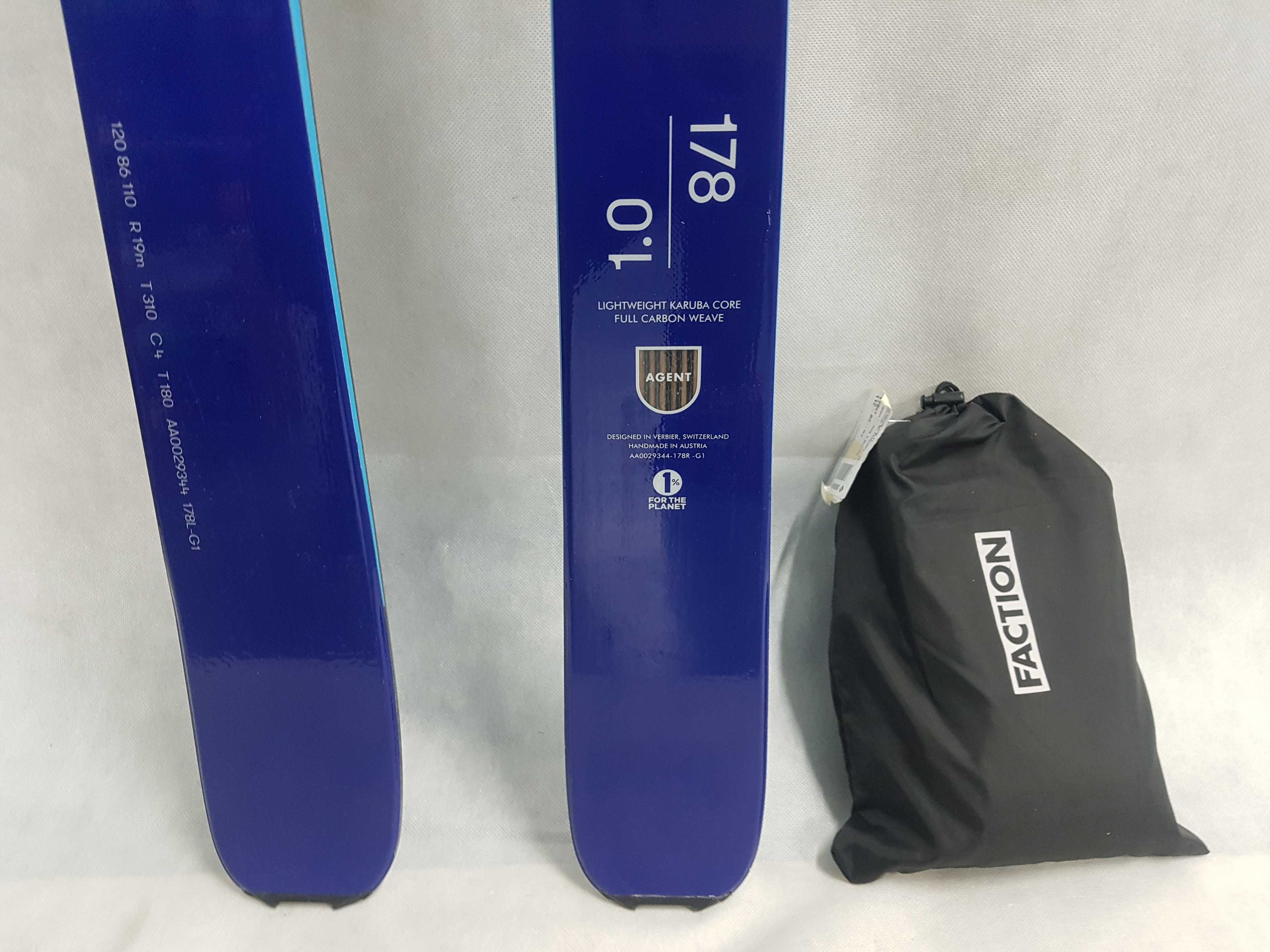 Nowe narty skiturowe Faction Agent 1.o + foka, dł. 178cm pakiet 711