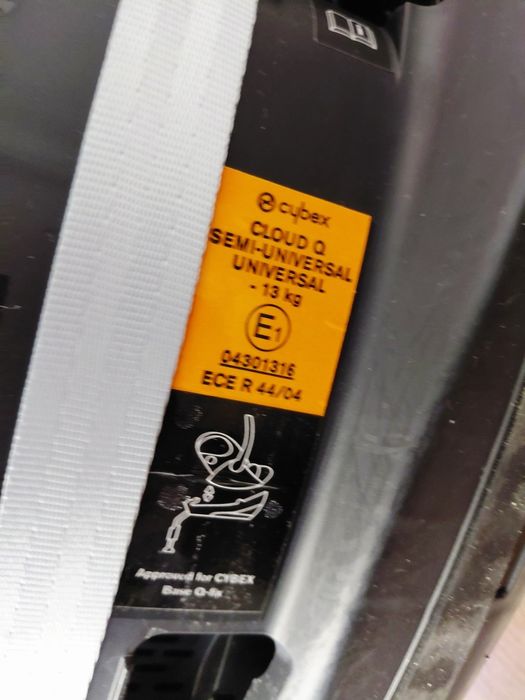 Fotelik samochodowy łupina nosidełko  CYBEX  z bazą Cloud Q Anna K. Sp