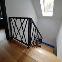 Balustrady schodowe, balkonowe , tarasowe nowoczesne metalowe