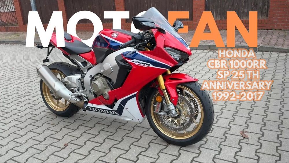 Honda CBR HONDA CBR 1000 RR SP 25 th anniversary 2018 8 tys km Niemcy okazja !