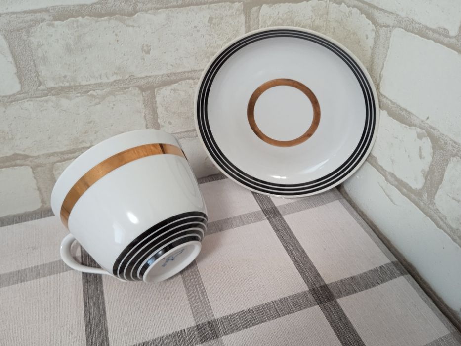 Ваза, фужеры,чайная пара