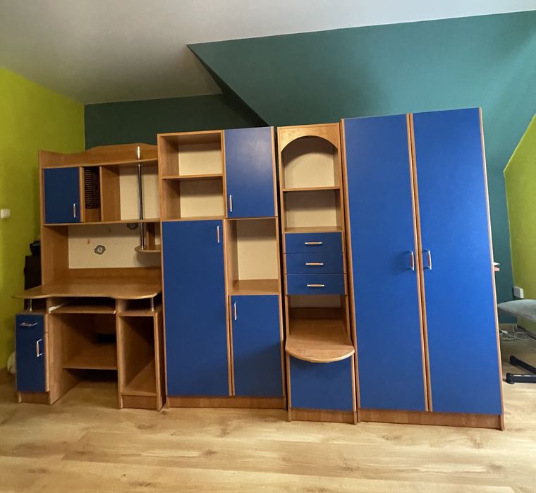 Meble, meblościanka dla nastolatka