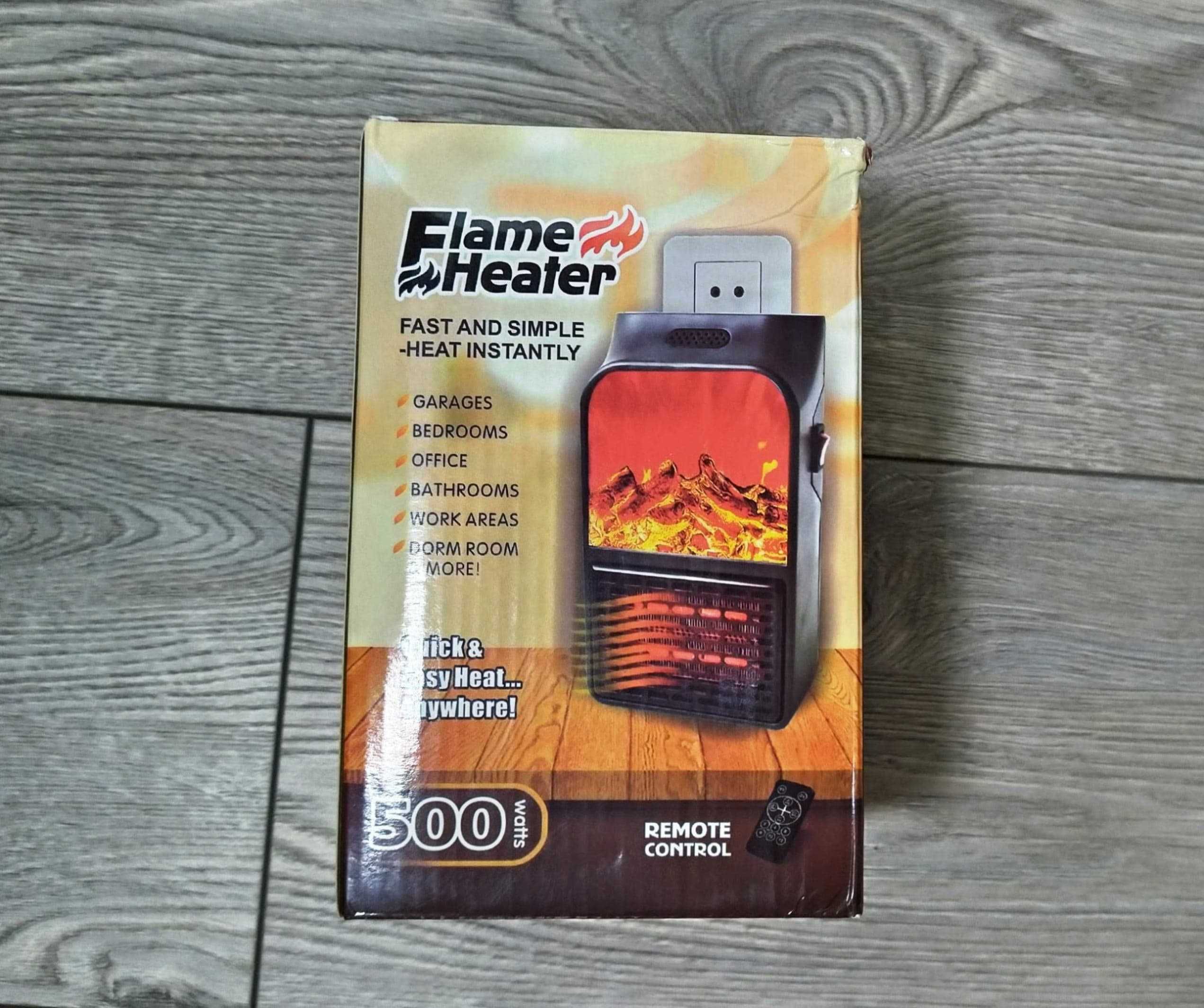 Мини тепловентилятор мини обогреватель Flame Heater 500 Wat дуйка