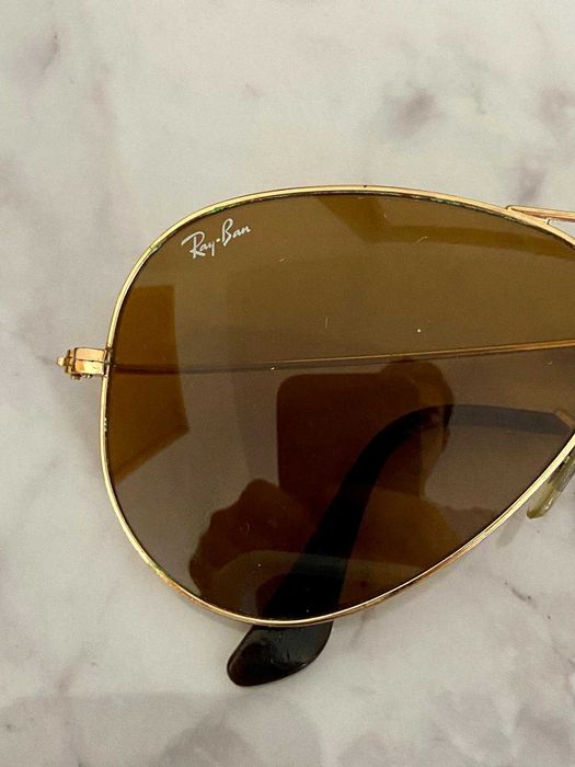 Óculos de Sol Rayban Aviador e Guess Vermelho e Branco