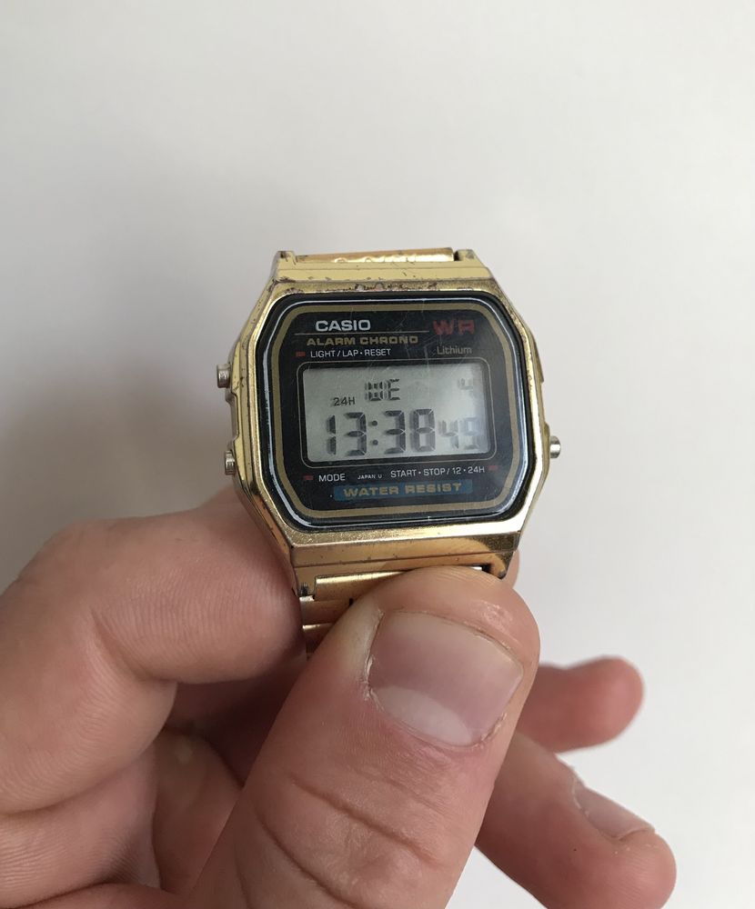 Оригинальные часы CASIO Retro Montana A159W A158W