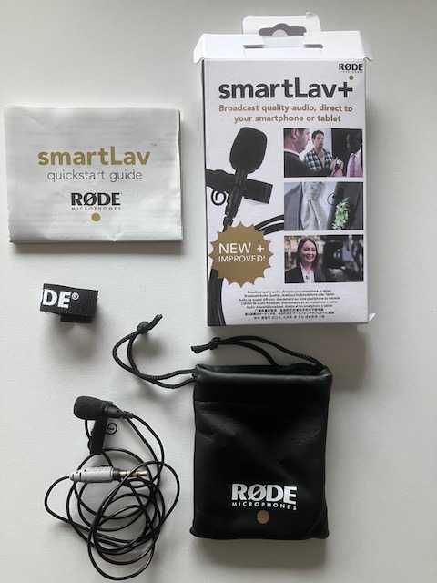 Microfone Rode SmartLav+ Como Novo!