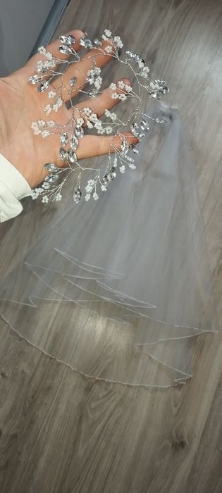 Suknia ślubna lekka 2w1, gratis!