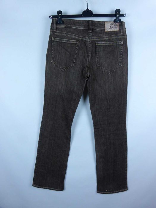 Pierre Cardin brązowe  spodnie jeans bootcut / 38