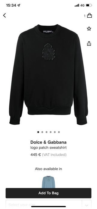 Dolce e Gabbana sweat