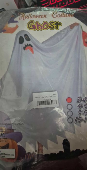 Przebranie duch Halloween 110-120