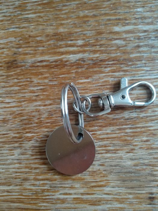 Металлический брелок, обвес на сумку для ключей мишка