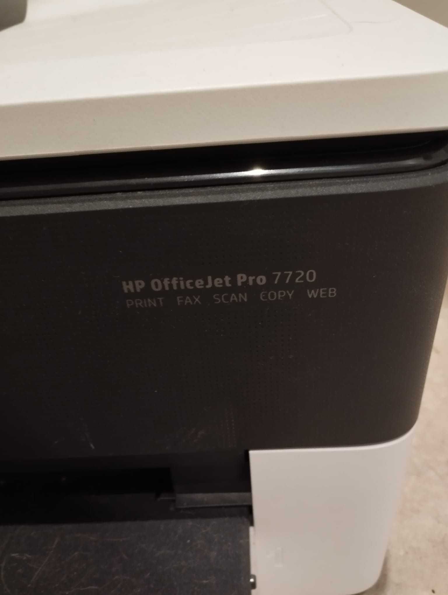 Impressora HP Officejet 7720 - IMPRIME TAMANHOS A4 E A3