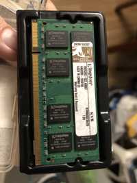 Memoria portatil DDR2 800 de 2gb kingston