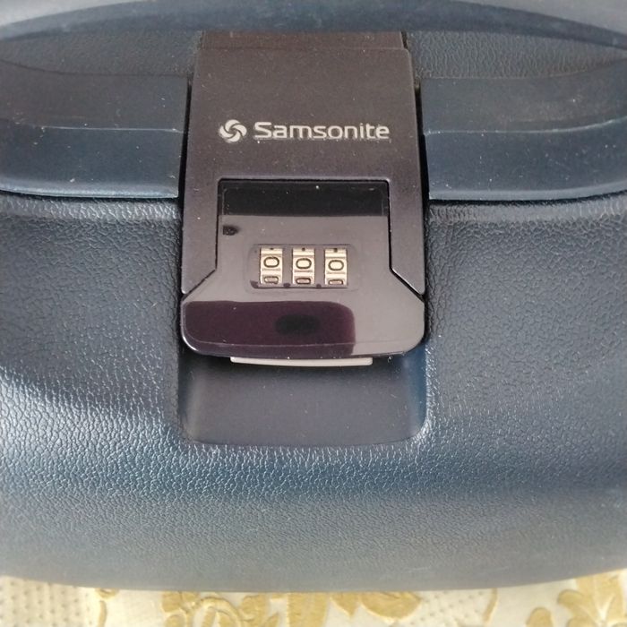 Vanity Case (Necessaire de viagem) azul da Samsonite