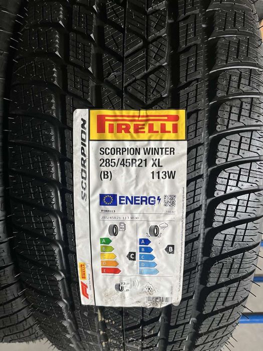 315/40/21+285/45/21 R21 Pirelli Scorpion Winter 4шт нові зима