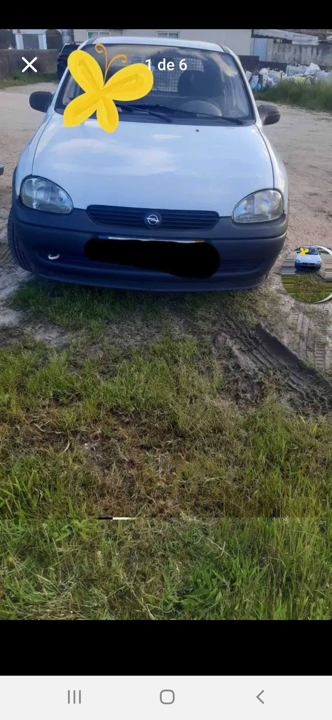 Opel Corsa B 1.7D usado em bom estado
