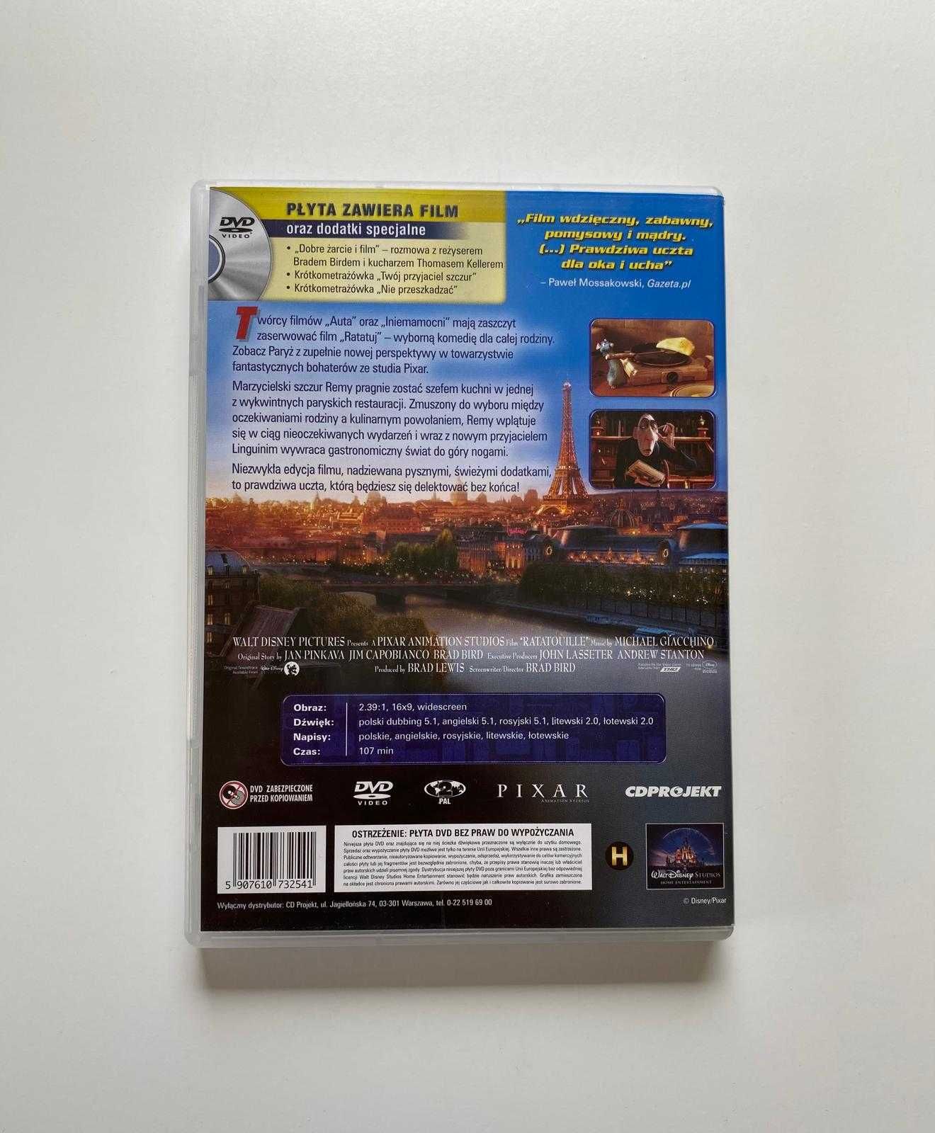 Bajka DVD Ratatuj